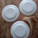 Set of 3 English plates