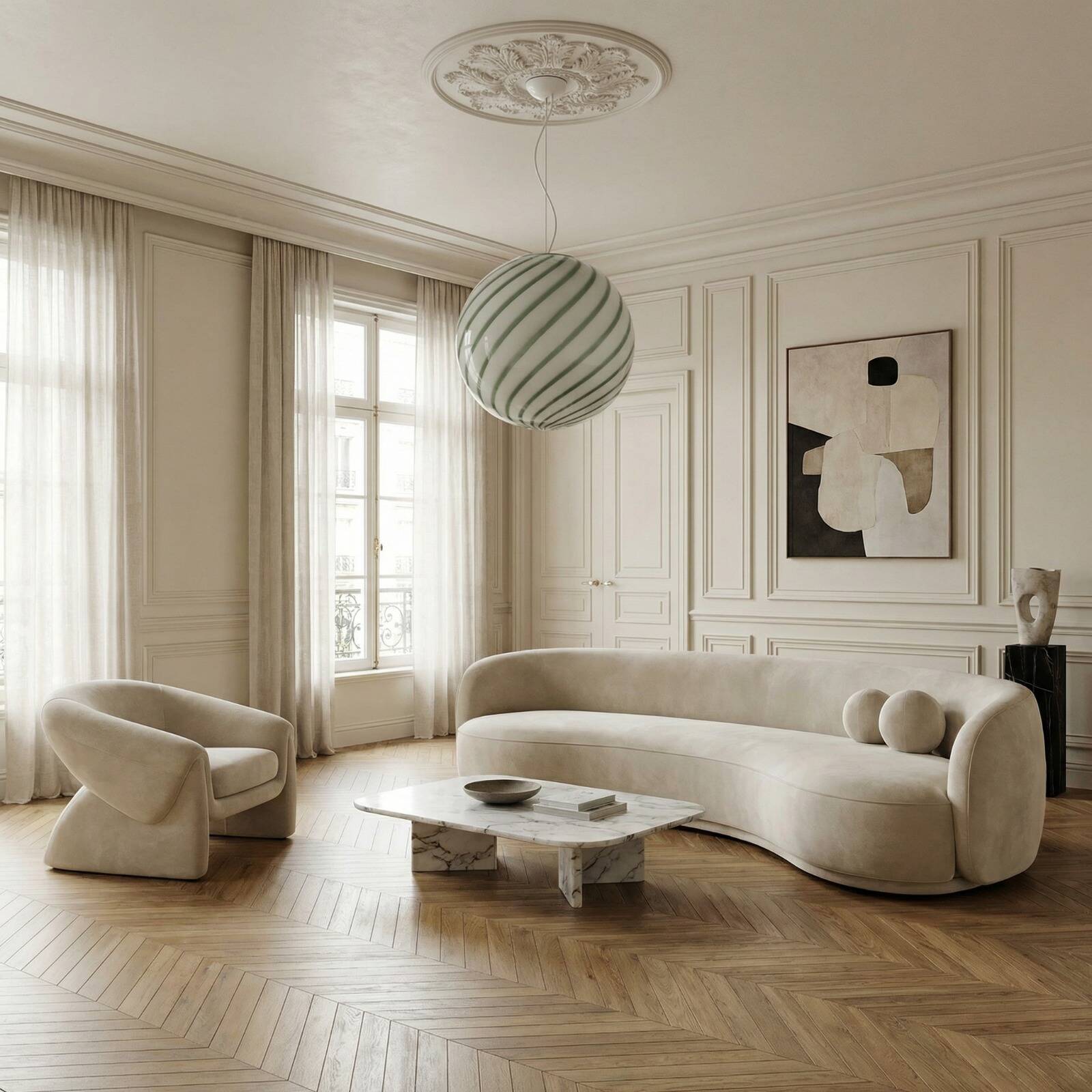 Lampadario sospensione Murano