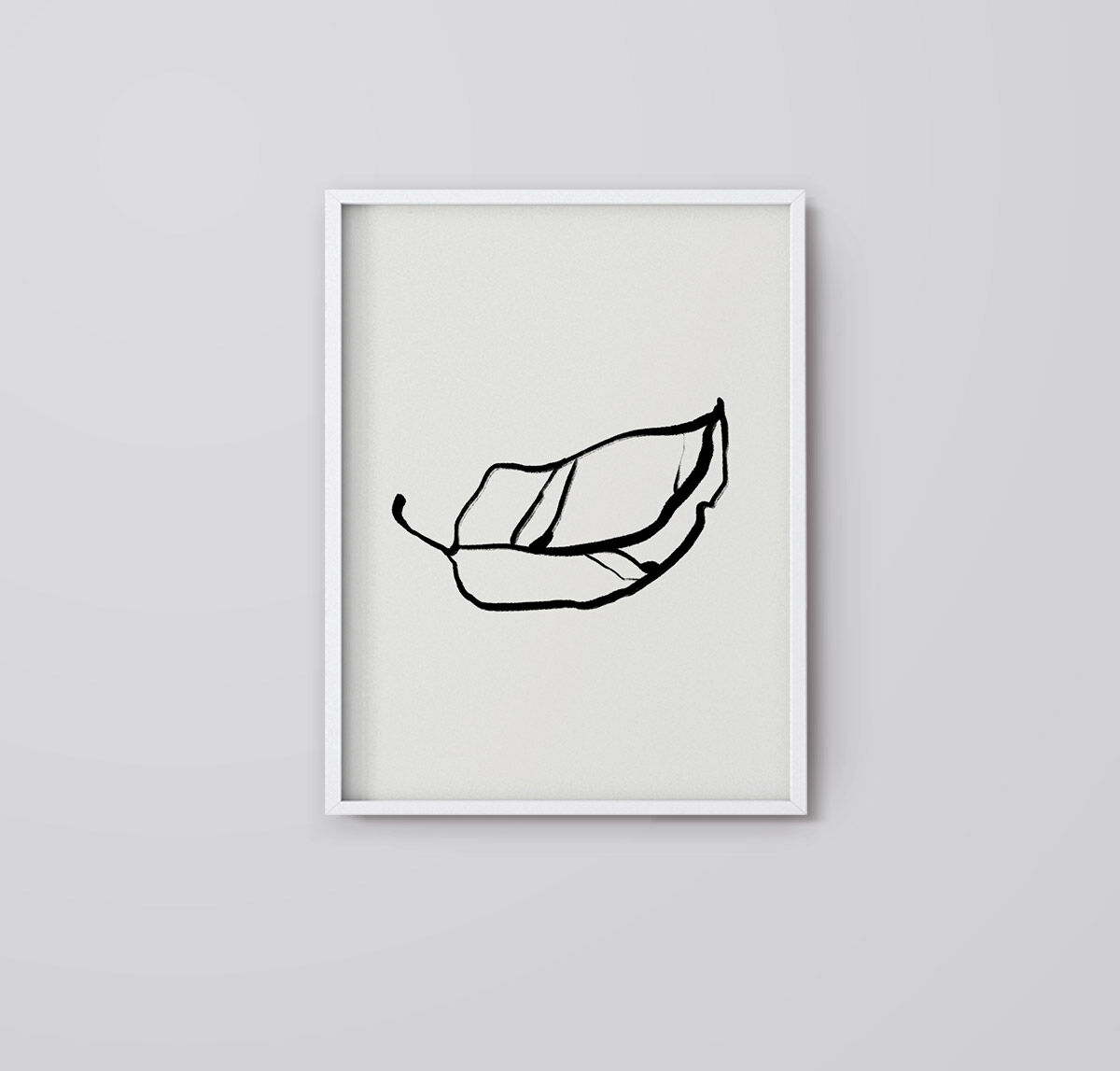 Botanical illustration giclee print, 50x70