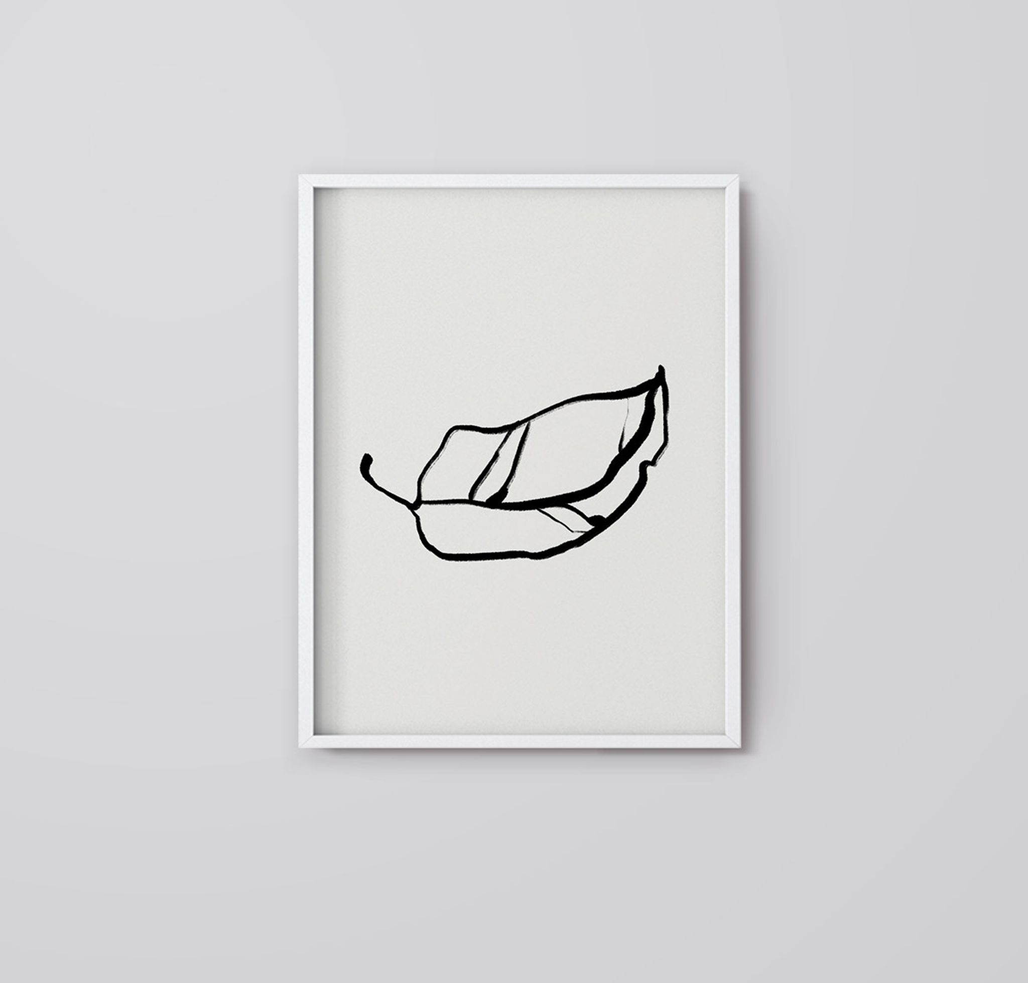 Botanical illustration giclee print, 50x70