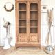 Glass cabinet from the early 20th century.