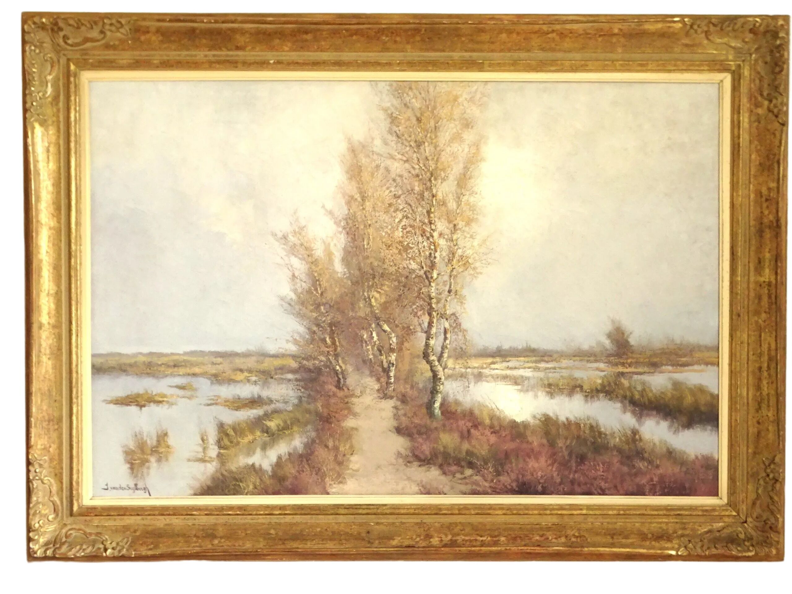 Jacques Van Den Seylbergh oil on canvas