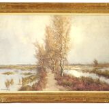 Jacques Van Den Seylbergh oil on canvas