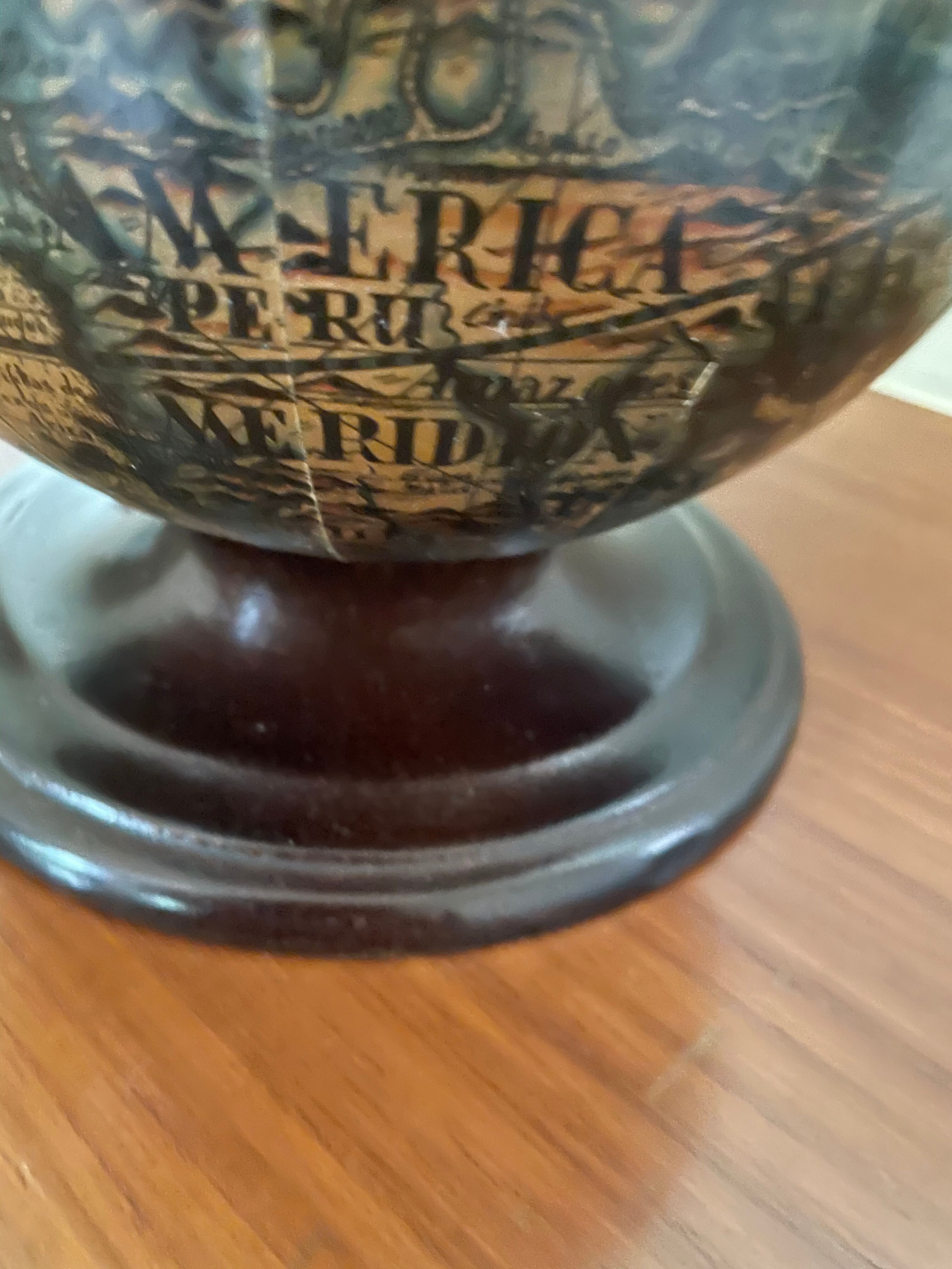 1960's world-globe ice bucket