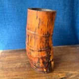 Pot à pinceaux en bambou sculpté. Chine, dynastie Qing, XIXe siècle