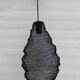 Suspension luminaire en fer  noir