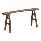 Small antique bench in primitive style (circa 1870) #37