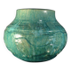 Lion vase, art deco, Bouffioulx stoneware, Roger Guérin, circa 1930