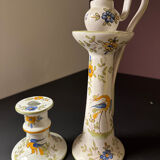 Decorative set in earthenware from Martres-Tolosane