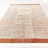 6x10 Terracotta Vintage Kilim Rug, 195x300Cm