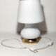 Murano glass table lamp. Italy, 1980s.