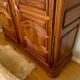 Antique wardrobe in solid oak and cherry (Louis XV style)