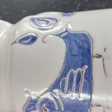 Vallauris ceramic pitcher signed Guizol