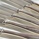 8 Table Knives A. Krupp Italy Vintage