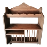 Old wall cabinet shelf