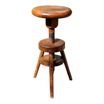 Comtois watchmaker's stool with screws
