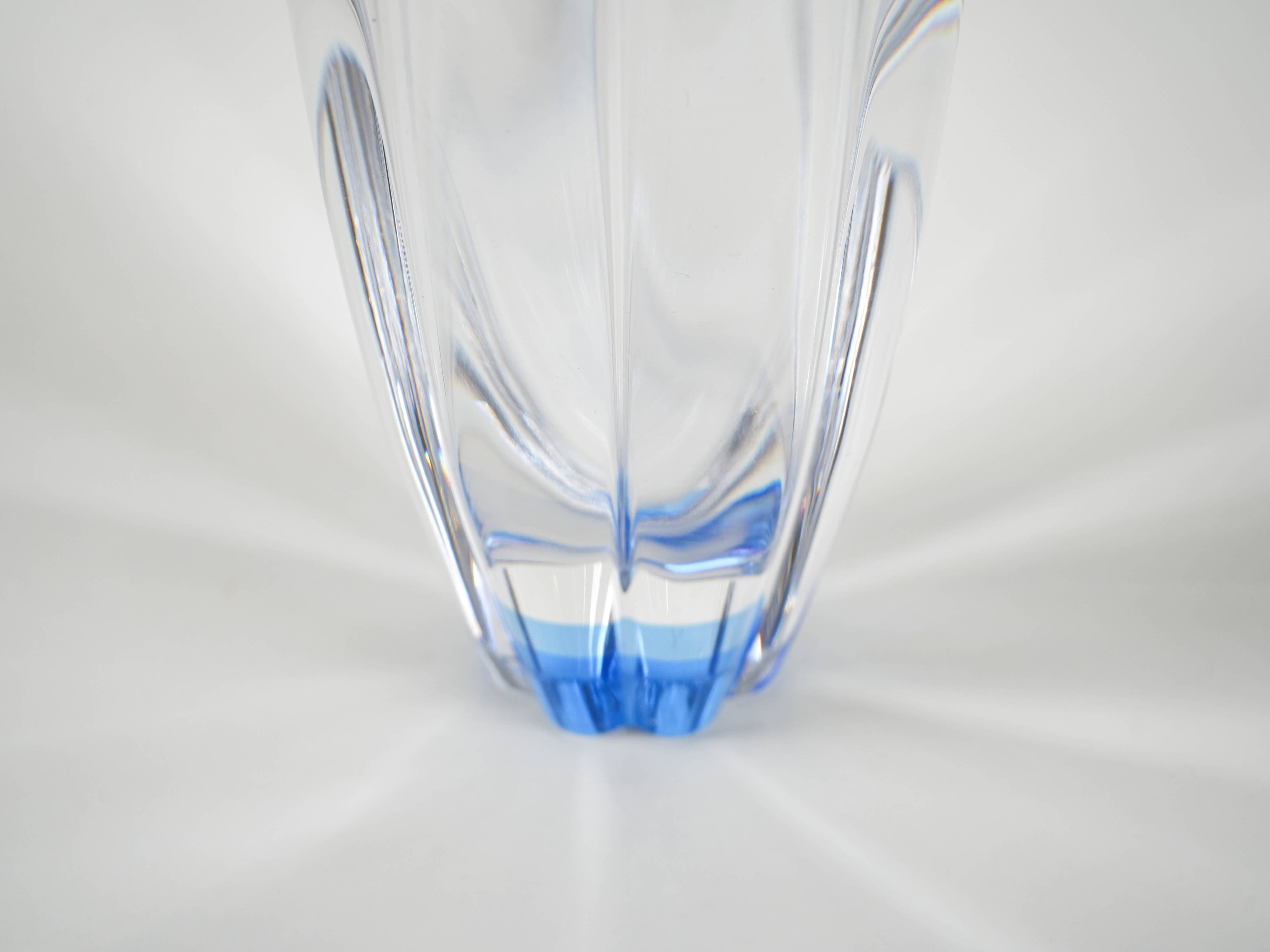 Mayflower glass vase, Swedish design, 1960s, designer: Jan Johansson, manuf