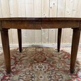 Oval dining table from the Art Deco period