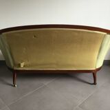 Napoleon III Sofa In Mahogany