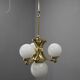 Art Deco Chandelier by Gocar, 1910s, Restored