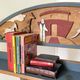 Vintage solid wood noah's ark shelf