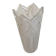 Pressed molded glass vasec 70s