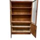 Vintage wooden shallow pharmacy cabinet/laboratory cabinet.