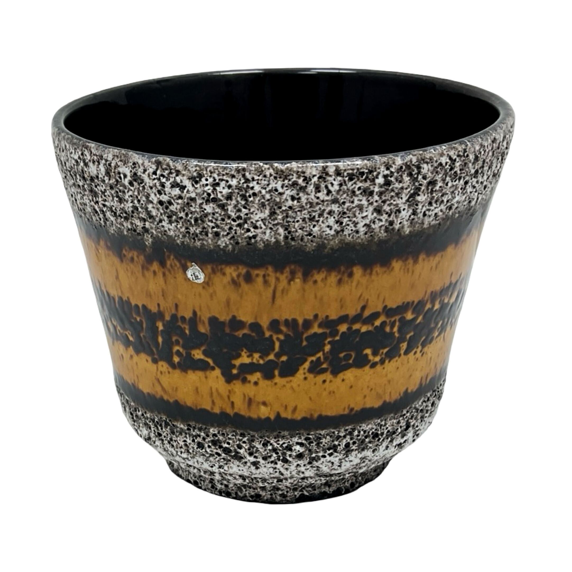 German Scheurich Fat Lava West Germany flowerpot, 1970s