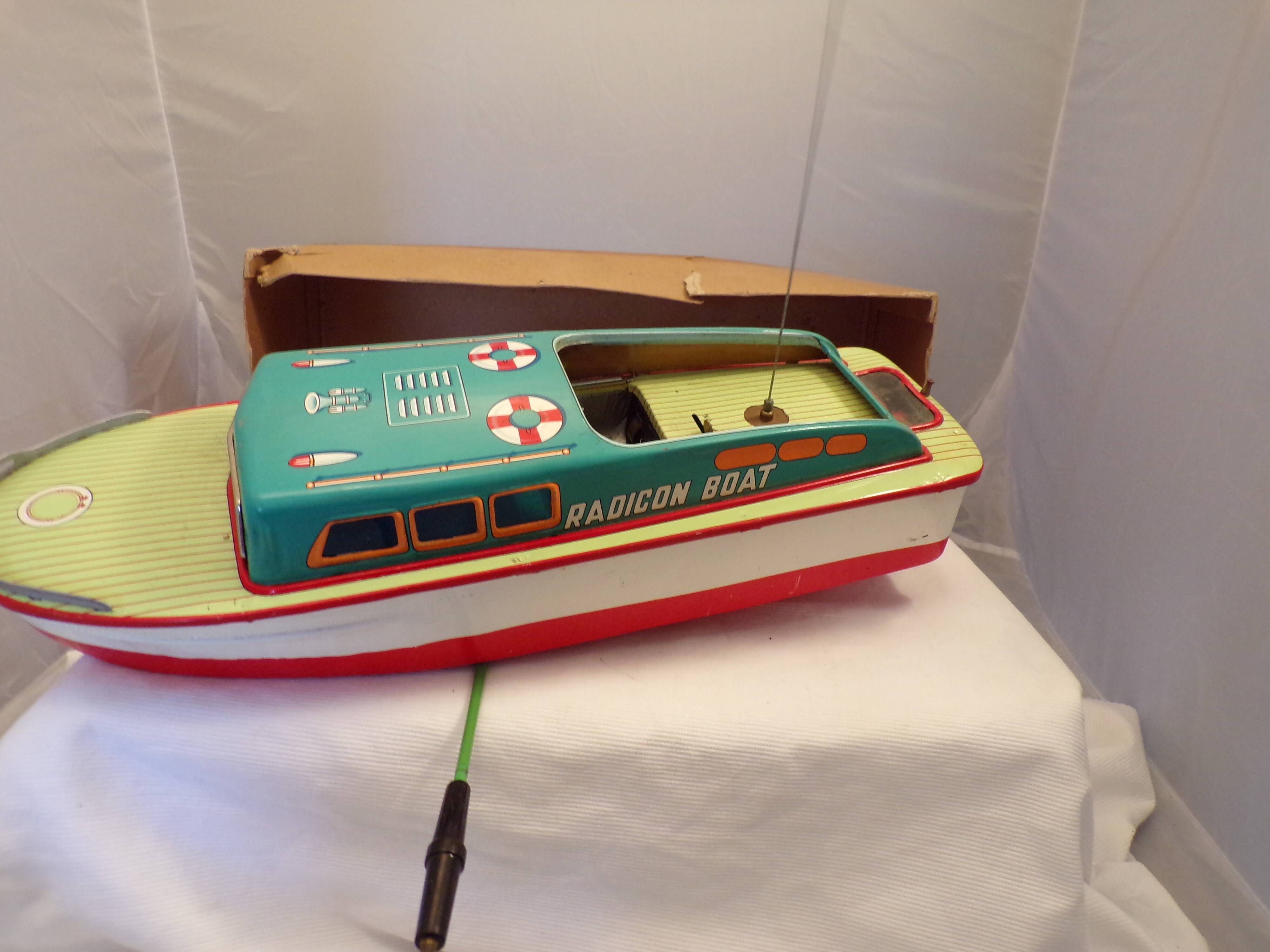 Vintage boat from the 50s