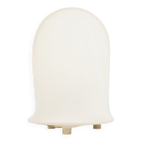 Table lamp with fabric shade, 1970s