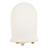 Table lamp with fabric shade, 1970s