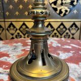 Bronze foot lamp