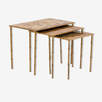 Ensemble de tables gigognes, années 1970