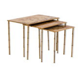 Ensemble de tables gigognes, années 1970