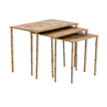 Set of nesting tables, 1970s