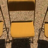 Lot of 4 chairs Lafuma 1970
