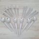 18 stainless steel Space Age place settings / Spoon Fork Knife
