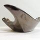 Vintage red and brown ceramic bowl – 1970s centrepiece – Design