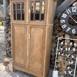Renovated antique display cabinet