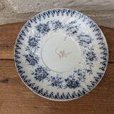 Antique coffee cup with saucer, Saint Amand and Hamage, Jeannette model