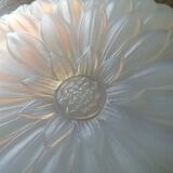 Coupe en verre opalescent  art déco etling france 145 vers 1930