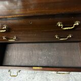 Commode scribane en acajou - grande bretagne début xx e