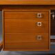 Bureau exécutif danois en teck par Arne Vodder pour H.P. Hansen, années 1960