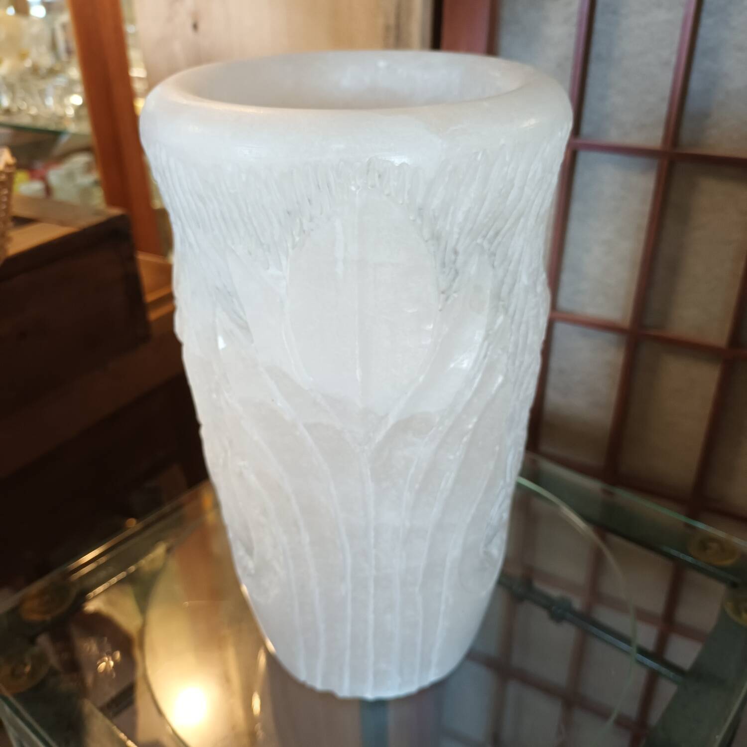 Vase en albâtre vintage