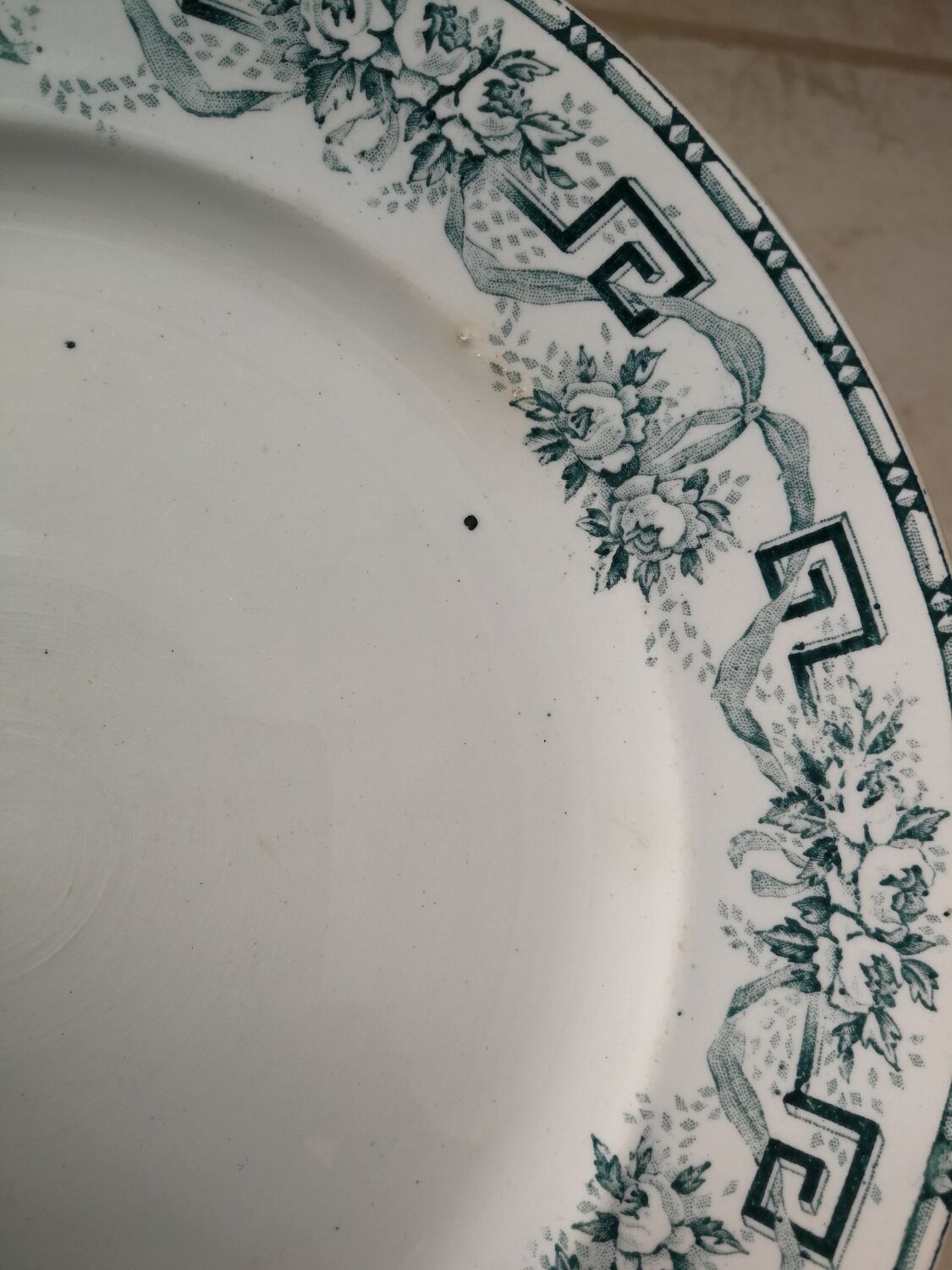 Set of dessert plates Moulins des Loups and Hamage
