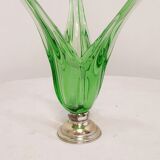 Centre de table en verre, allemagne, années 1970