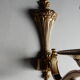 Brass wall lamp chandelier a flame