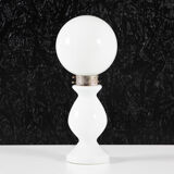 Glass Table Lamp by Polam, 1970s
