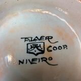 Vase, Spanish majolique Niveiro