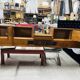 Cozy vintage solid wood